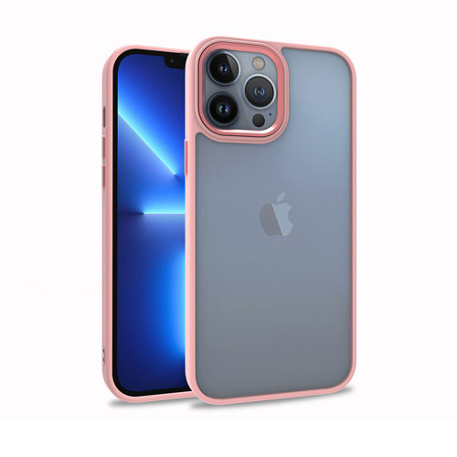 iPhone 13 Pro Max Uyumlu KHYR Flora Kılıf-Rose Gold