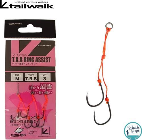 Tailwalk T.R.B Çiftli Tai Rubber Assist İğne #M (3 Adet)