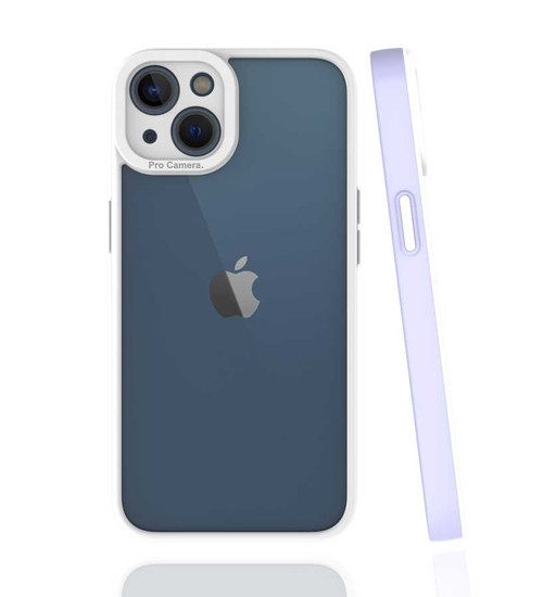 iPhone 13 Uyumlu KHYR Mima Kılıf-Lila