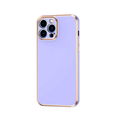 iPhone 13 Pro Uyumlu KHYR Bark Kılıf-Mor