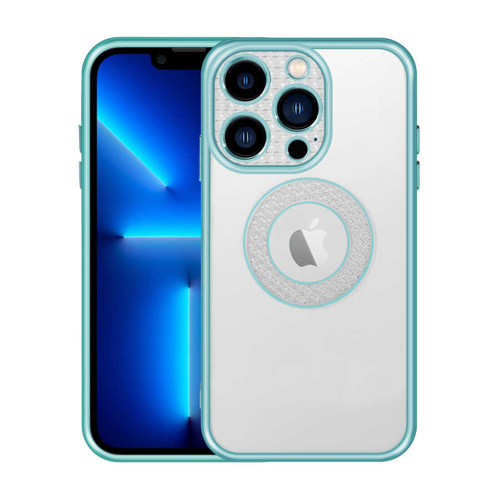 iPhone 12 Pro Uyumlu Kamera Korumalı Logo Gösteren KHYR Esta Kılıf-Yeşil