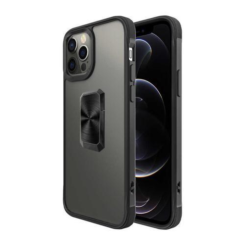 iPhone 12 Pro Uyumlu KHYR V-Bax Kılıf-Siyah