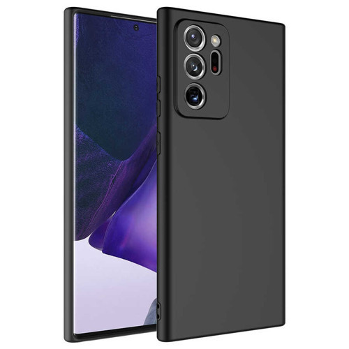 Galaxy Note 20 Ultra Uyumlu KHYR Mara Lansman Kılıf-Siyah