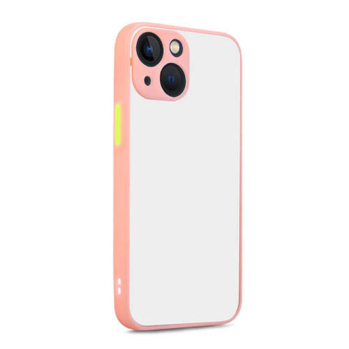 iPhone 13 Uyumlu KHYR Hux Kılıf-Pembe