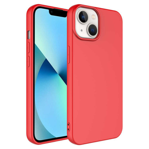 iPhone 14 Uyumlu KHYR Mara Lansman Kılıf-Kırmızı