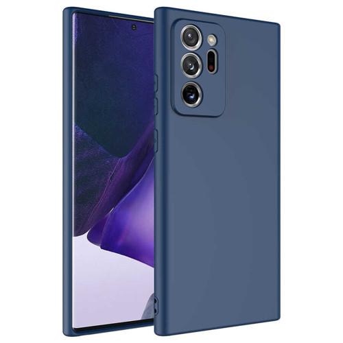 Galaxy Note 20 Ultra Uyumlu KHYR Mara Lansman Kılıf-Lacivert
