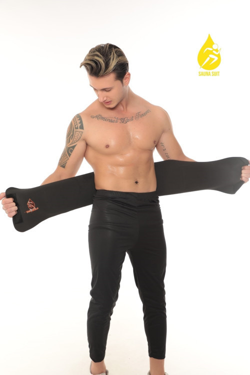 Performans Maksimum Terletici Unisex Sauna Suıt Bel Kemer