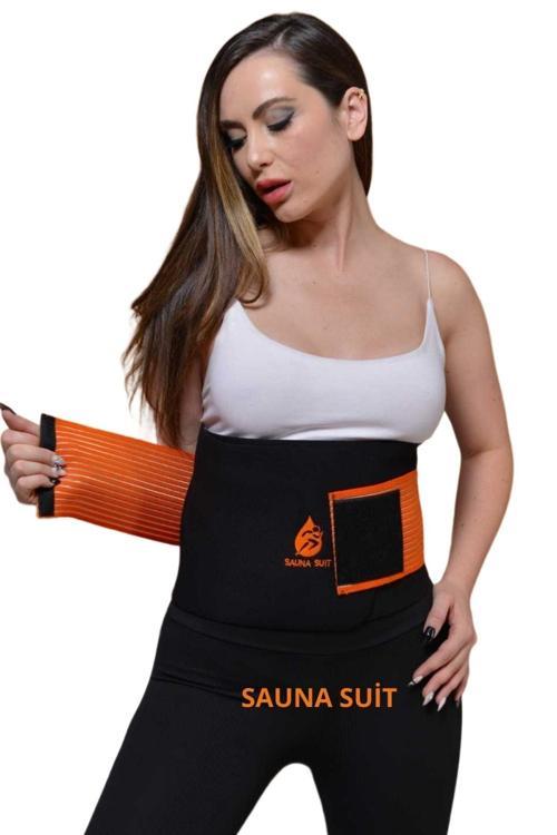 Unisex Terleme Kemeri Sauna Sporcu Termal Bel Korsesi
