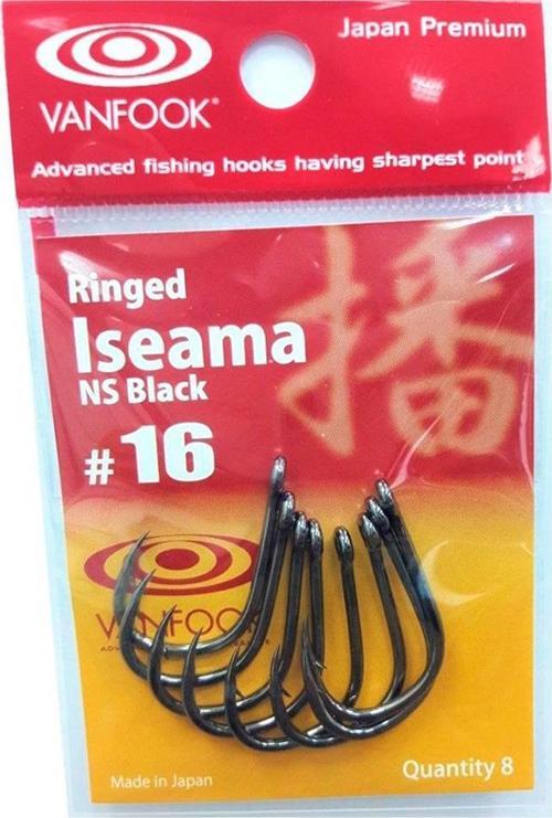 Ringed Iseama Delikli İğne NS Black #16