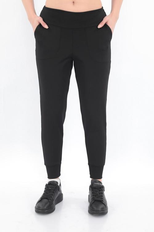 Yüksel Bel Rahat Kalıp Tayt - Hamile Taytı / İspanyol Paça / Spor Taytı / Jogger Tayt