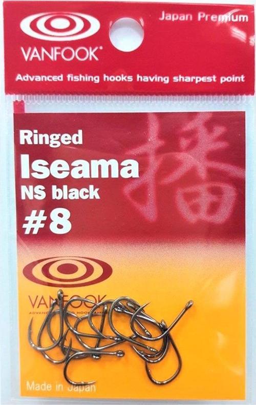 Ringed Iseama Delikli İğne NS Black #8