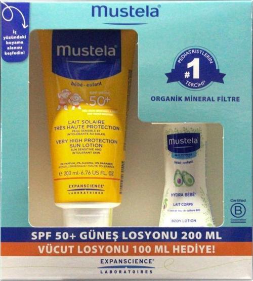 Çok Yüksek Koruma Faktörlü Güneş Losyonu 200 ml Hediyeli Set