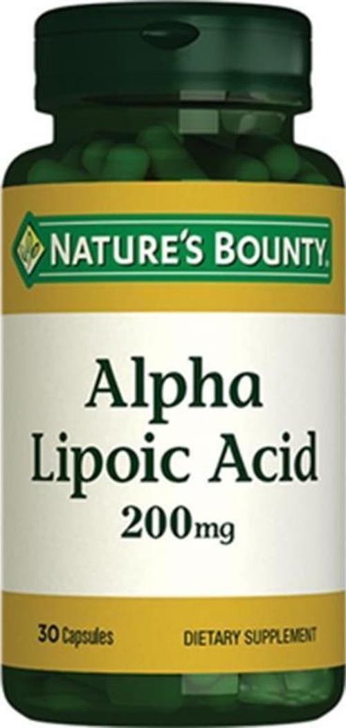 Alpha Lipoic Acid 200 mg 30 Kapsül