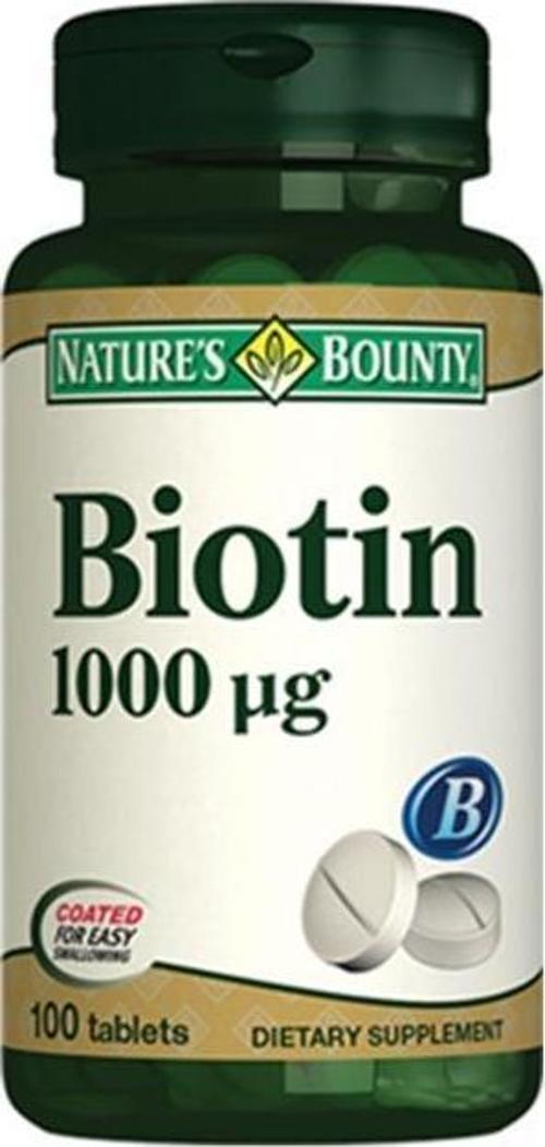 Biotin 1000 ug 100 Tablet