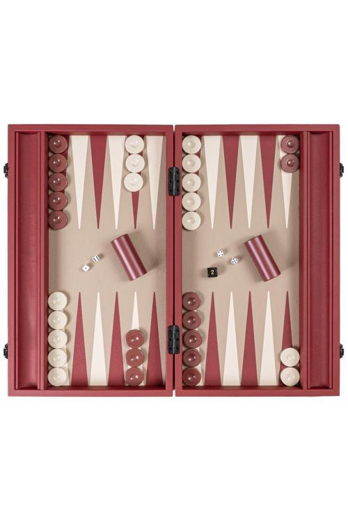 LÜKS DERİ TAVLA - STRAWBERRY