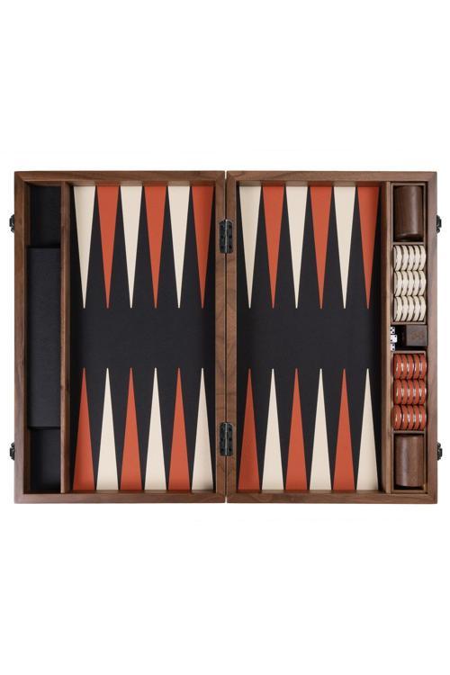 LÜKS DERİ - AHŞAP PROFESYONEL TAVLA TAKIMI