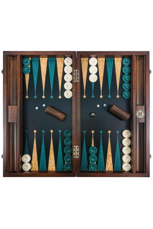 Premium Tavla Seti/black-green