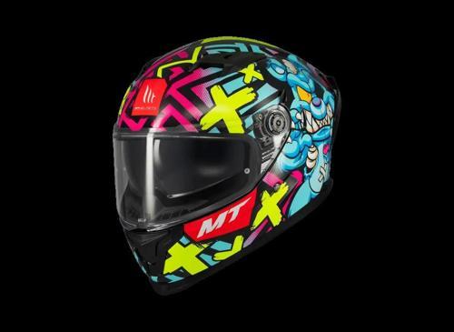 KASK MT BRAKER SV CRAZY TEDDY B7 PARLAK