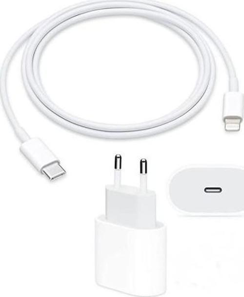 Apple Uyumlu iPhone Tüm Serilerle Hızlı Şarj Aleti Iphone 11/12 / 13 / Pro/pro Max ve Tüm iPhone Serileri Ile Şarj Seti