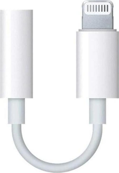 Apple Uyumlu Iphone Kablolu Kulaklık Çevirici Adaptör Lightning To Headphone Jack Dönüştürücü