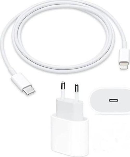 Apple Uyumlu Sprange Iphone Tüm Serilerle 20W Hızlı Şarj Aleti Kablo Adaptör Set Iphone 11 / 12 / 13 / Pro / Pro Max