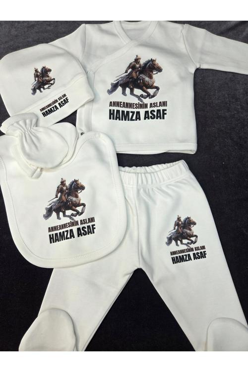 İsimli Hastane Çıkışı 5 Parça Set İsimli