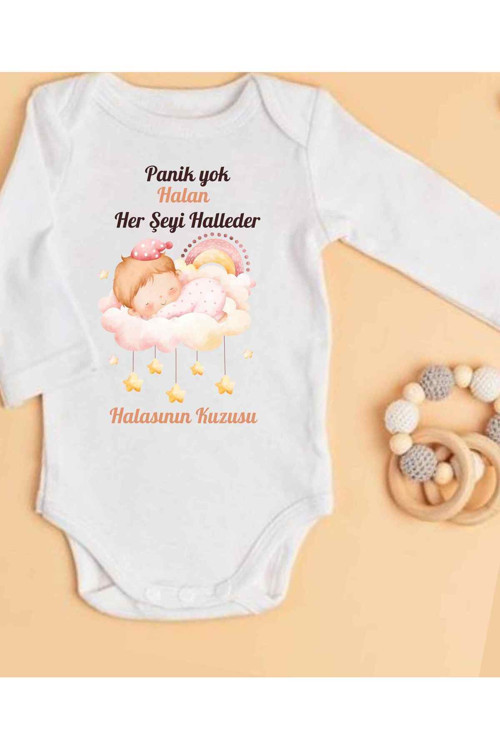 Hala Yazılı Bebek Hala Oluyorsun Halaya Hediye