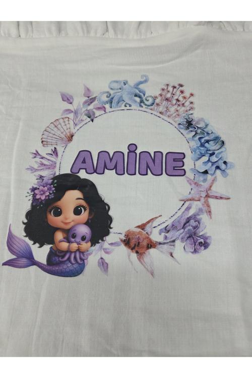 Deniz Kızı Temalı Hastane Çıkışı Bebek