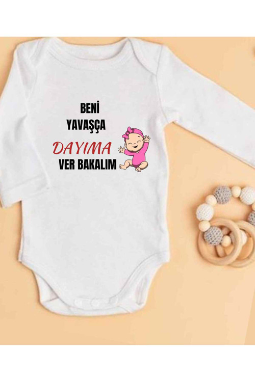 Dayı Oldum Dayıya Hediye İsimli Zıbın İsimli Bebek