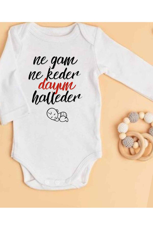 Dayı Oldum Dayıya Hediye İsimli Zıbın İsimli Bebek