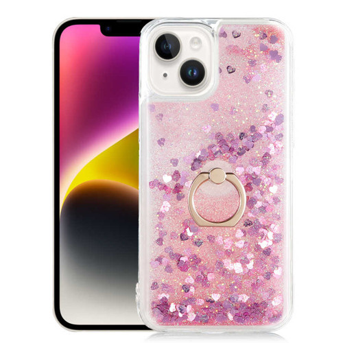 iPhone 14 Plus Uyumlu KHYR Milce Kılıf-Pembe