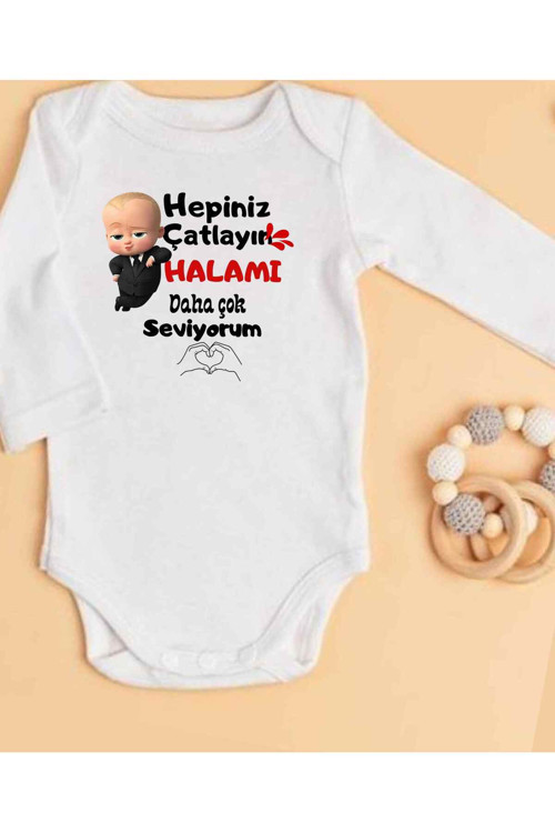 Hala Yazılı Bebek Hala Oluyorsun Halaya Hediye