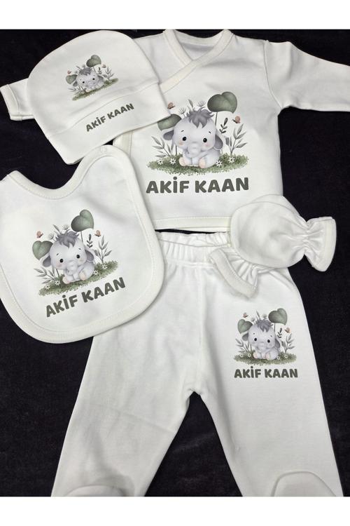 5 Parça Hastane Çıkışı Seti İsimli Hastane Çıkışı