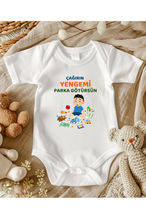 Yenge Yazılı İsimli Zıbın Bebek Zıbın Bebek Giyim Yenidoğan Hediye