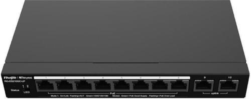 Reyee Rg-Es210Gc-Lp 10 Portlu 8 Port Poe (70W) Yönetilebilir Gigabit Poe Switch