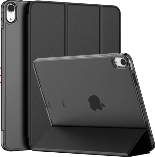 Apple iPad 10.9 inç 10.Nesil Uyumlu Fuchsia Smart Cover Standlı Katlanabilir Akıllı Tablet Kılıfı