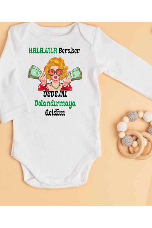 Hala Yazılı Bebek Hala Oluyorsun Halaya Hediye
