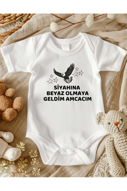 Taraftar Temalı Amca Yazılı Zıbın