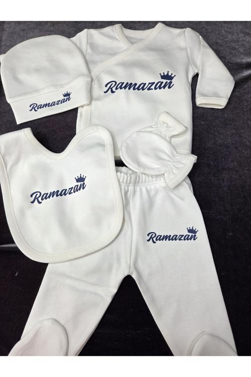 İsim Yazılır İsimli Hastane Çıkışı Seti 5 Parça