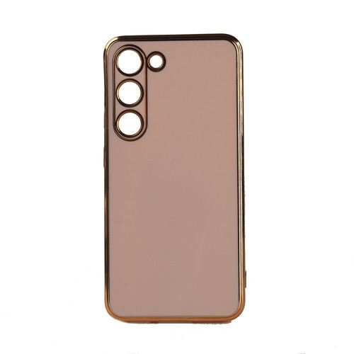 Galaxy S23 Uyumlu KHYR Bark Kılıf-Rose Gold