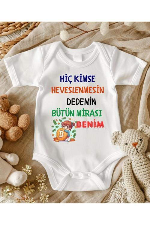 Dede Yazılı Zıbın İsimli Bebek Zıbın Hediyelik