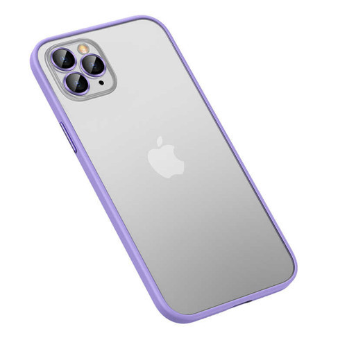 iPhone 13 Pro Uyumlu KHYR Retro Kılıf-Lila
