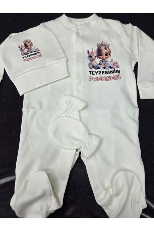 Teyze Yazılı Bebek Tulum