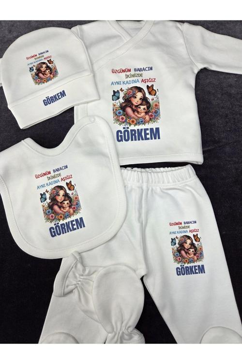 Anne Babaya Yazılı Hastane Çıkışı İsimli Hastane Çıkışı Zıbın