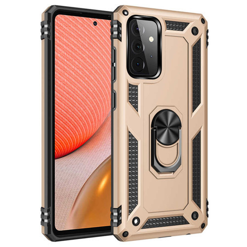 Galaxy A72 Kılıf KHYR Vega Kapak - Gold