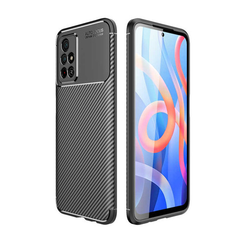 Redmi Note 11T 5G Kılıf KHYR Negro Silikon Kapak - Siyah