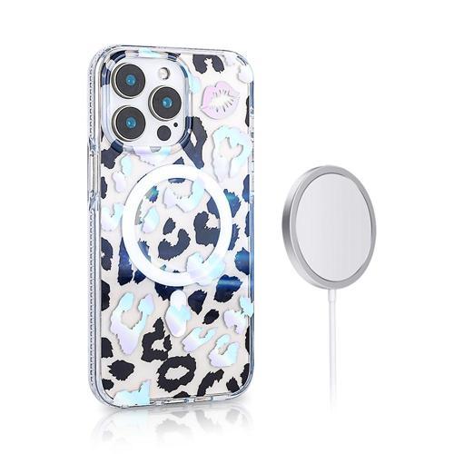 iPhone 16 Pro Max Uyumlu Kılıf Magsafe Şarj Özellikli KHYR Jago Kapak-Beyaz