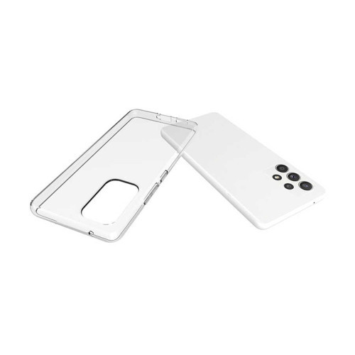 Galaxy A73 Kılıf KHYR Süper Silikon Kapak - Renksiz