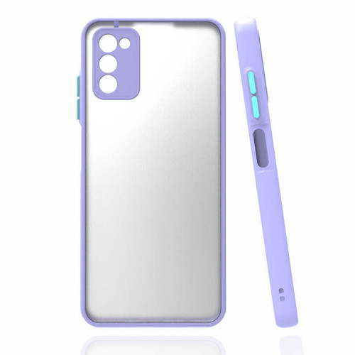 Galaxy A03S Kılıf KHYR Hux Kapak - Lila