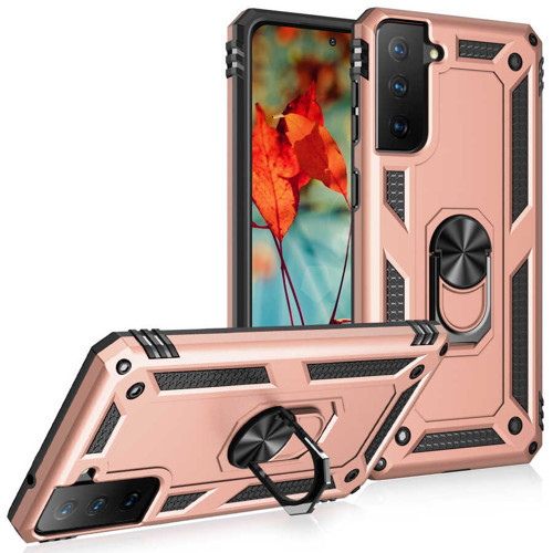 Galaxy S21 FE Kılıf KHYR Vega Kapak - Rose Gold